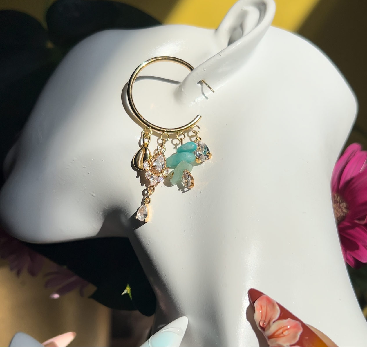 Amazonite earrings