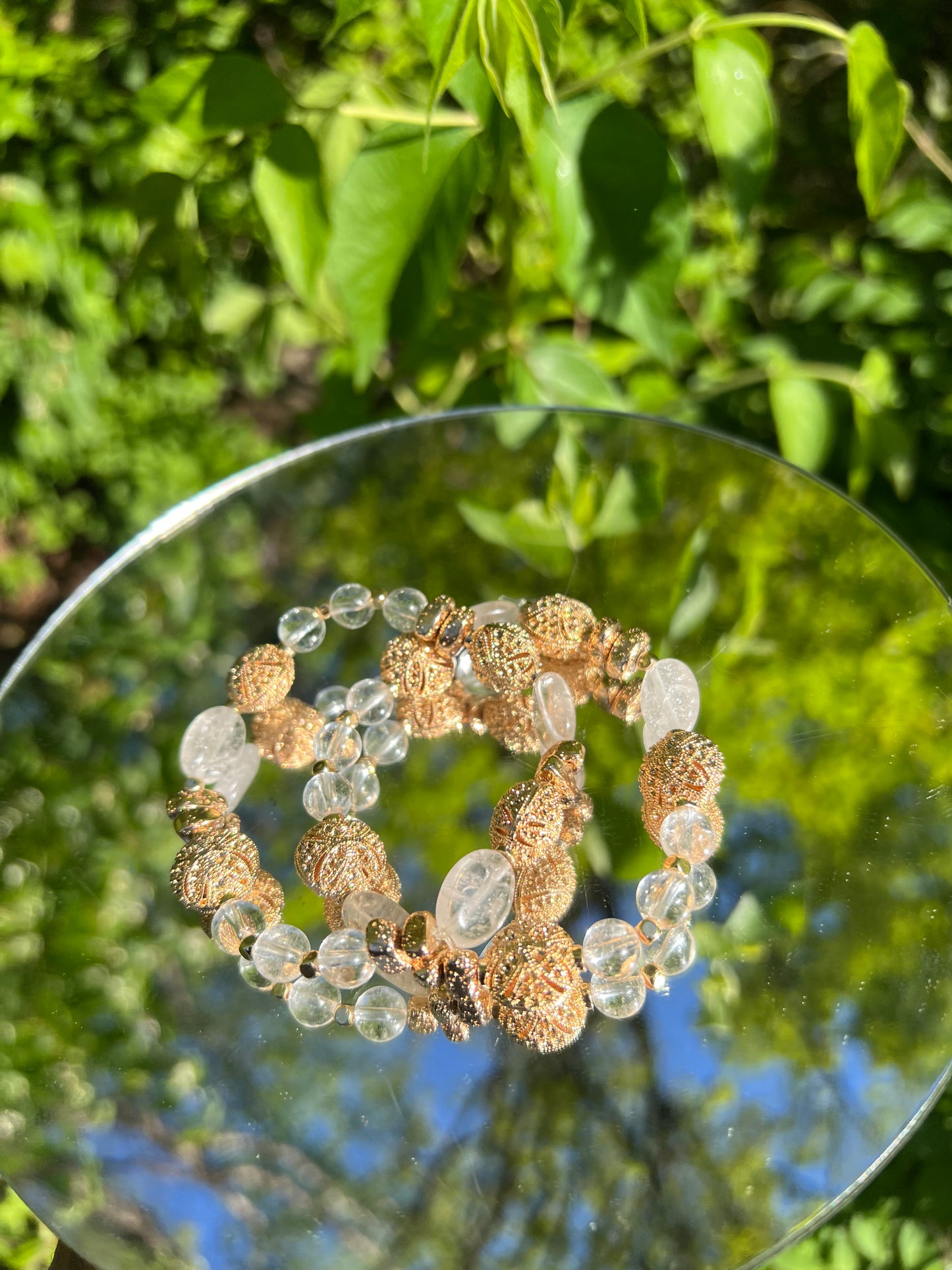 Clear Quarts Bracelet
