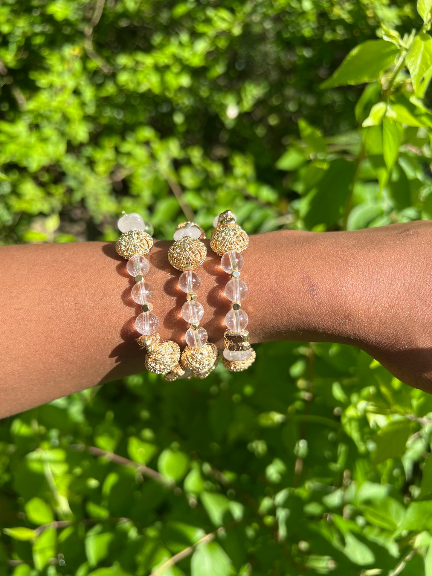 Clear Quarts Bracelet