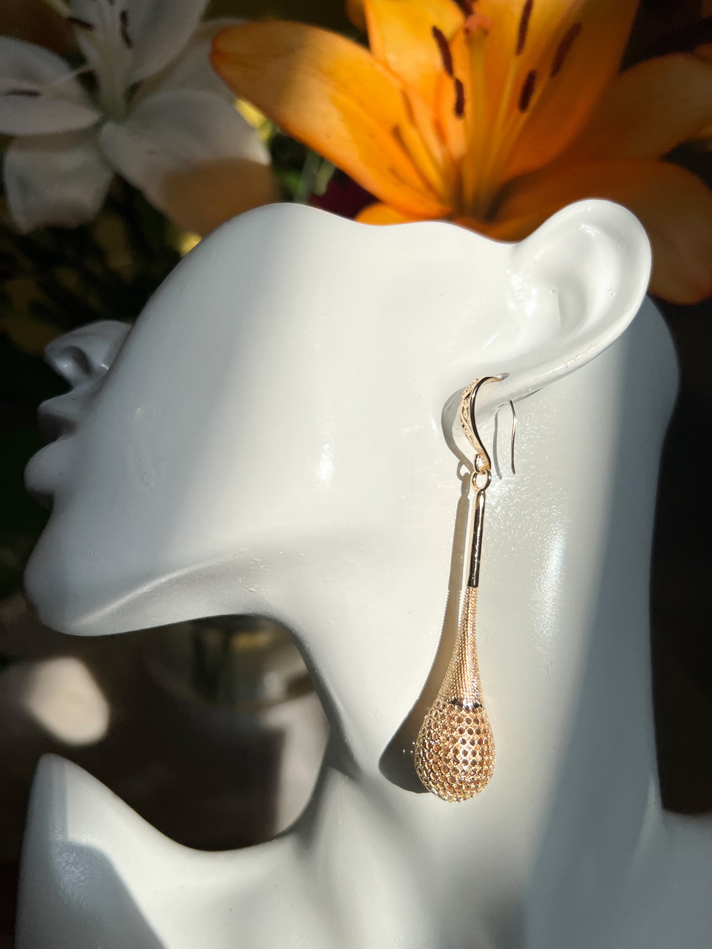 Golden Drip earrings