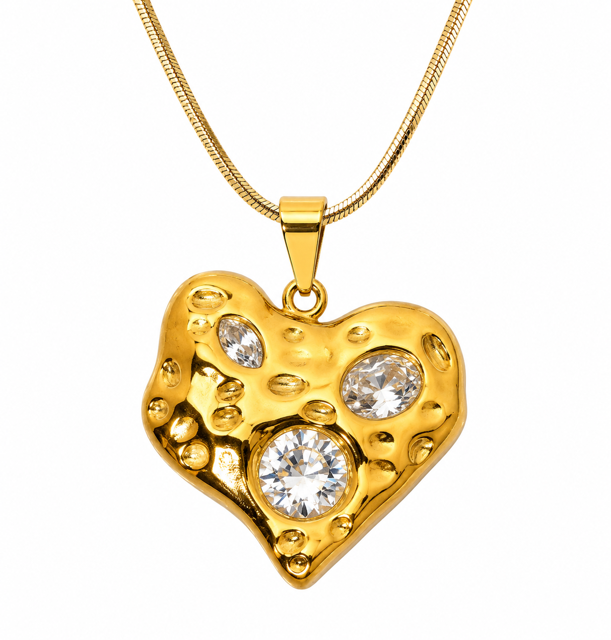 Molten Heart Necklace