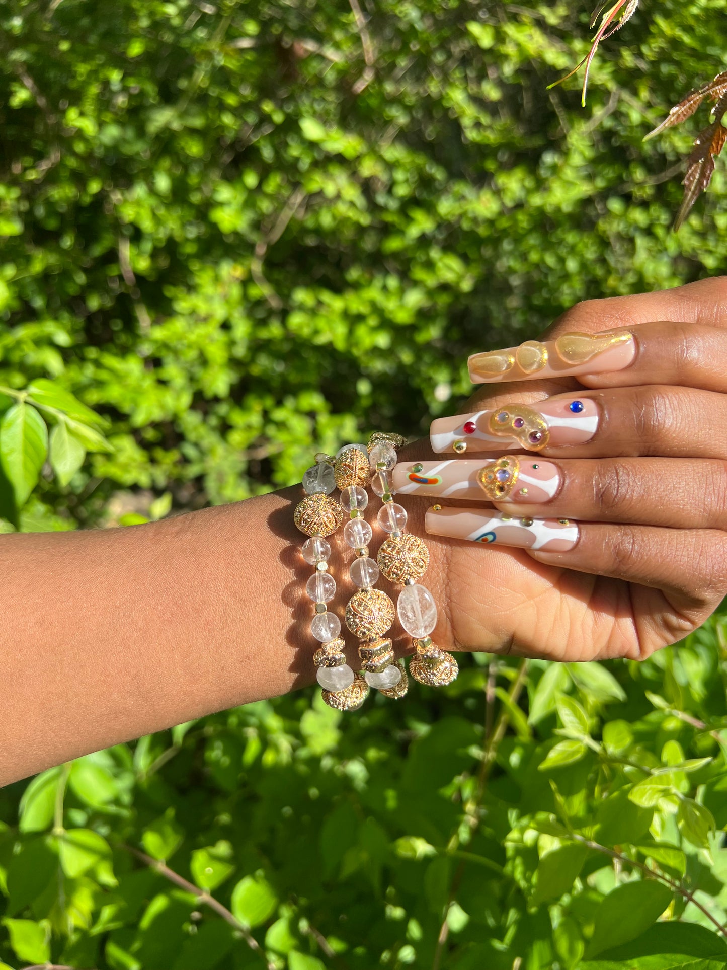 Clear Quarts Bracelet