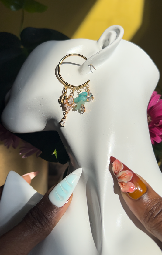 Amazonite earrings