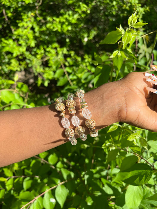 Clear Quarts Bracelet