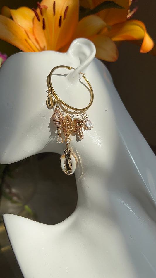 There she glows again earrings